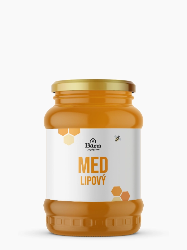 Prírodný Lipový Med 950g