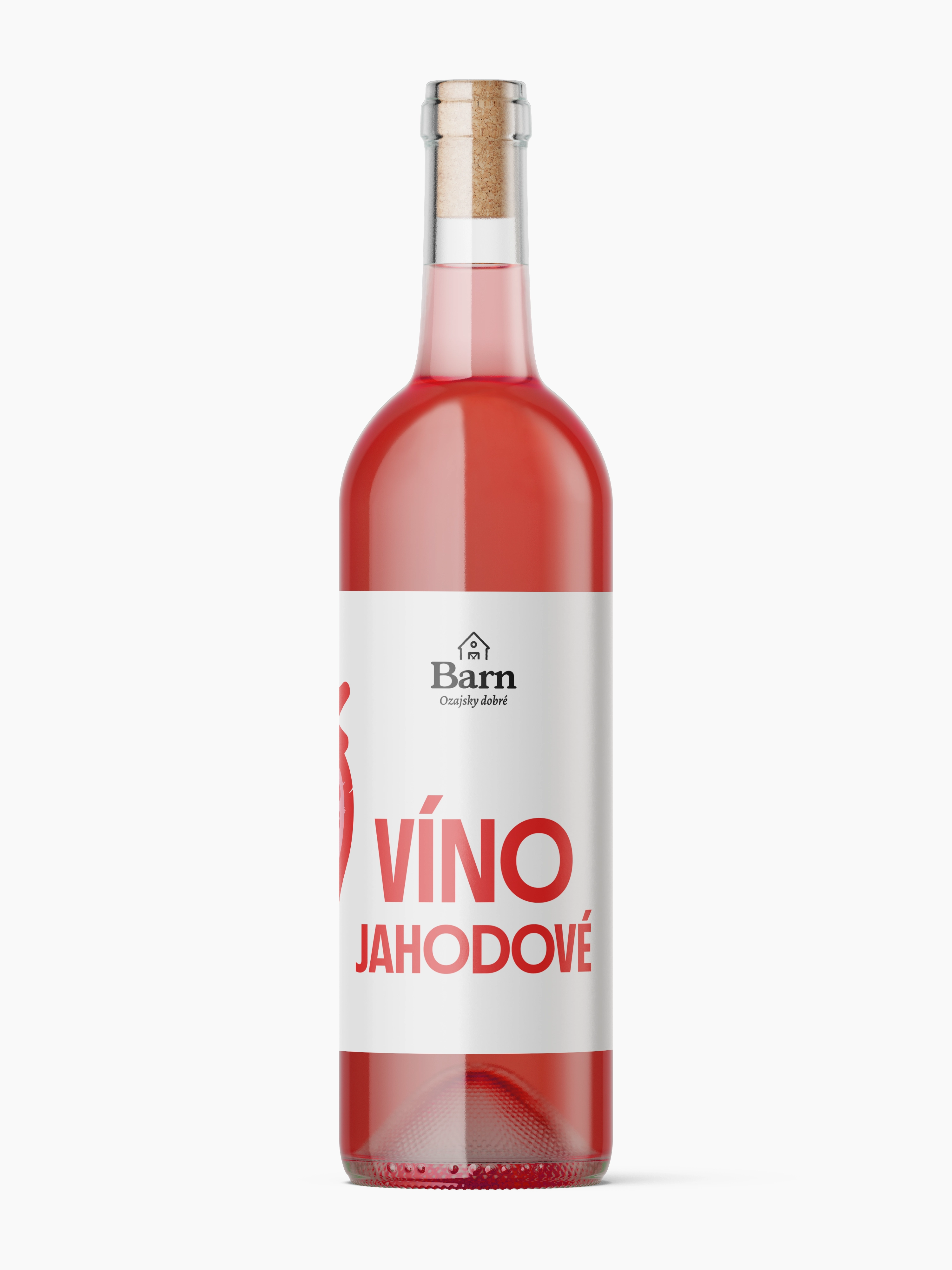Naturálne Jahodové Víno 2025